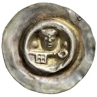 Denier Bracteate - Hildbold of Wunstorf