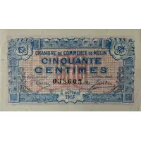 50 Centimes - Chambre de Commerce de Melun