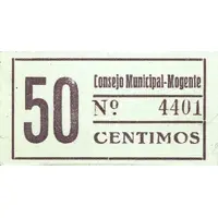 50 Céntimos Mogente