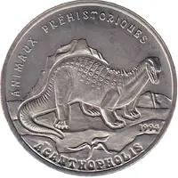 200 Francs CFA Acanthopholis