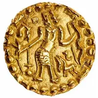 1 Stater King with Ankus and Bow, Horse Mark