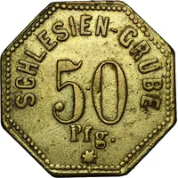 50 Pfennig - Schlesiengrube
