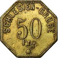 50 Pfennig - Schlesiengrube