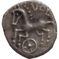 Denier VOL with horse and rowel