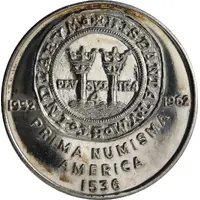 Medal - 4 Reales Replica Mexico Numismatic Society Default Category Medals Americas Mexico Mexico