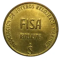 Token - Association of jewelers, watchmakers FISA 76