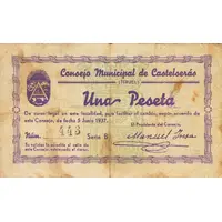 1 Peseta Castelserás