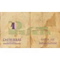 1 Peseta Castelserás