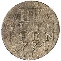4 Pfennig - Frederick II