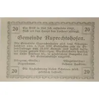 20 Heller Ruprechtshofen