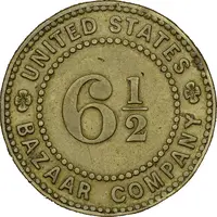 6 1/2 Pence United States Bazaar Company, Jersey