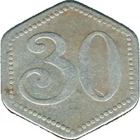 30 Pfennig - Hamburg Hoch Bahn