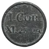 Communion Token - Colinsburgh United Relief Church Fife, Scotland
