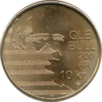10 Kroner - Harald V Ole Bull