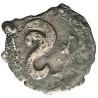 Unknown Æ - Chardmish Bust facing left, tamgha with double hook
