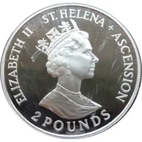 2 Pounds - Elizabeth II 40th Anniversary of Coronation