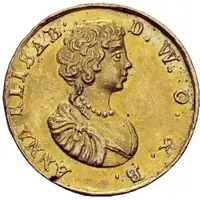 1/4 Ducat - Christian Ulrich von Bernstadt Death