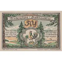 50 Pfennigs with 'Liebesbank'