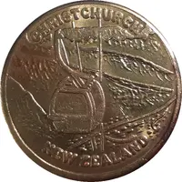 Medal - Tourist Dollar Christchurch Gondala