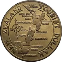 Medal - Tourist Dollar Christchurch Gondala
