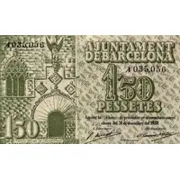 1.50 Pesetas Barcelona