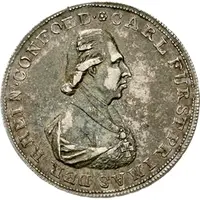 1 Thaler - Charles Theodore of Dalberg Konventionstaler