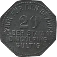 20 Pfennig - Dingolfing