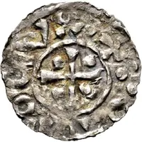 Denier - Otto I Augsburg mint