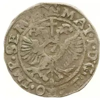 3 Kreuzer / Stiver - In name of Matthias 1 shield