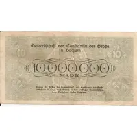 10 000 000 Mark Gewerkschaft ver. Constantin der Große