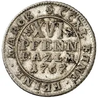 16 Pfennigs - Frederick August