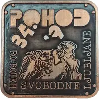 Medal - March along the wire Ljubljana