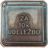 Medal - March along the wire Ljubljana