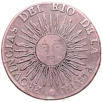 2 Soles Provincias del Rio de la Plata