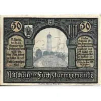 50 Pfennig Fuchsturmgemeinde
