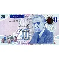 20 Pounds Northern Bank