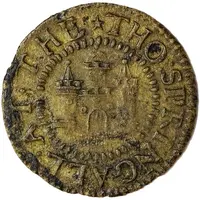 Halfpenny - London St. Clements - Thos Springall