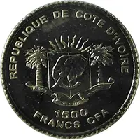 1500 Francs CFA Egyptian Pyramids