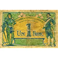 1 Franc - Chambre de Commerce de Grenoble 38