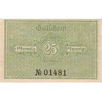 25 Pfennig