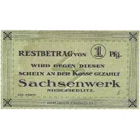 1 Pfennig Sachsenwerk