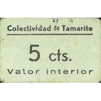 5 Céntimos Tamarite de Litera