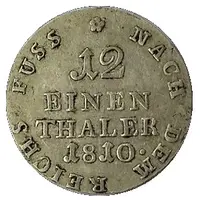 1⁄12 Thaler - Jérôme Bonaparte