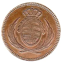 3 Pfennige - Frederick August I