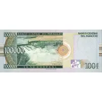 100 000 Guaranies holografic seal