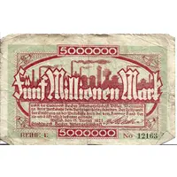 5 000 000 Mark Stahlwerk Becker