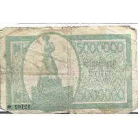 5 000 000 Mark Stahlwerk Becker