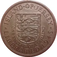1⁄12 Shilling - George VI Liberation