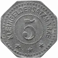 5 Pfennig - Mülhausen im Elsass Warenhaus Dreyfus
