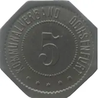 5 Pfennig - Ochsenfurt